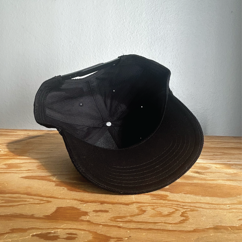 Traditional Rose Corduroy Rope Hat